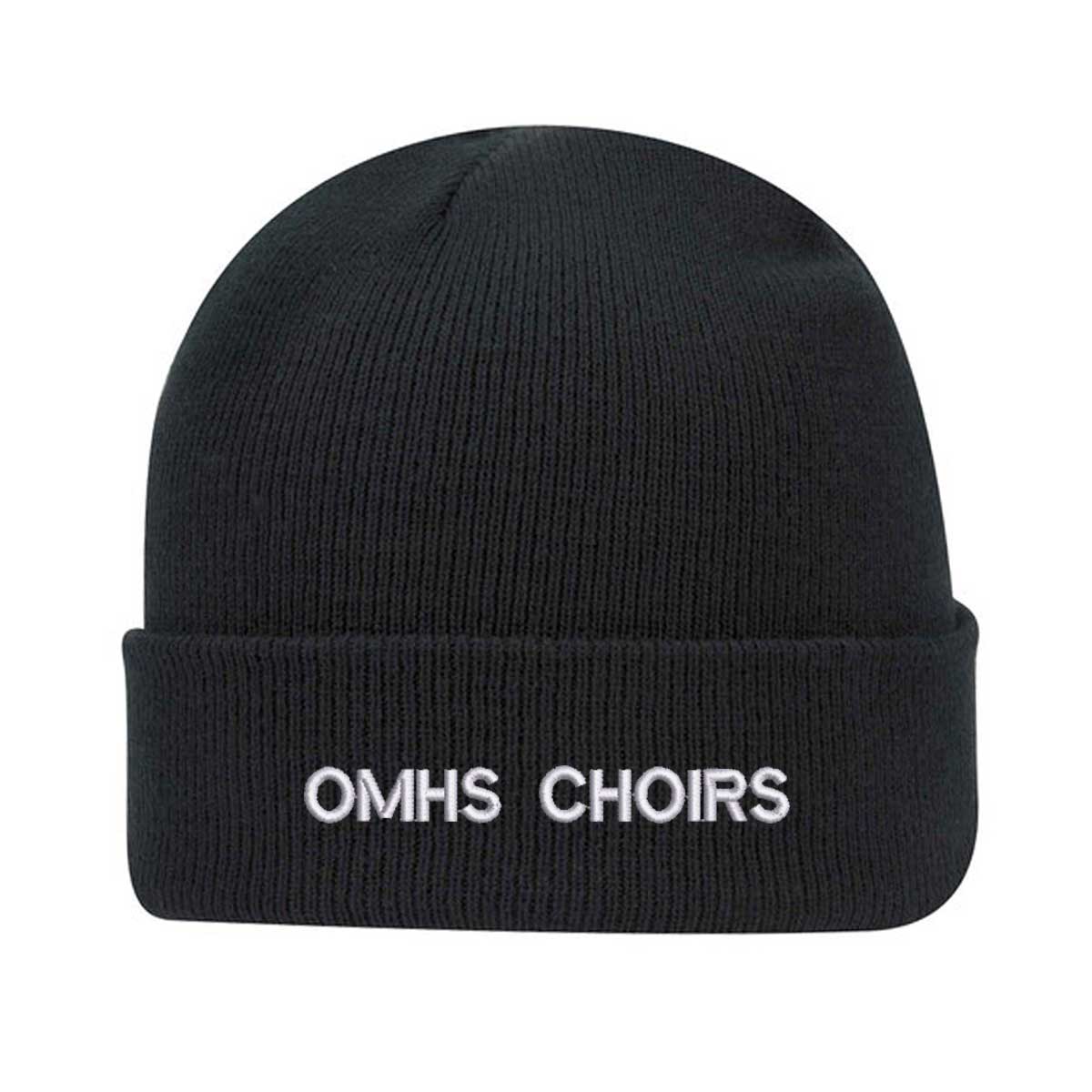 OMHS Choirs Embroidered Classic Knit Beanie