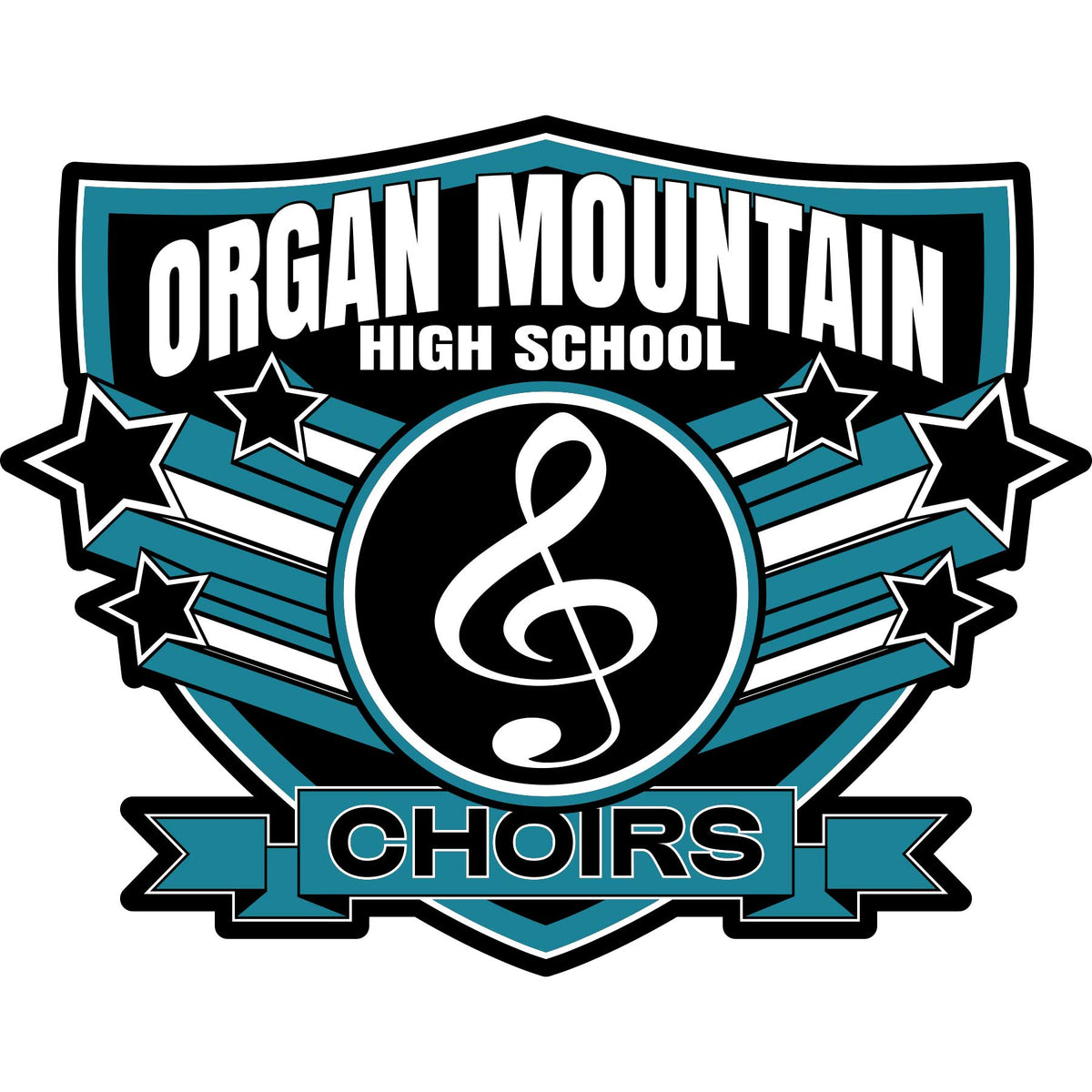 OMHS Choirs Graphic Decal