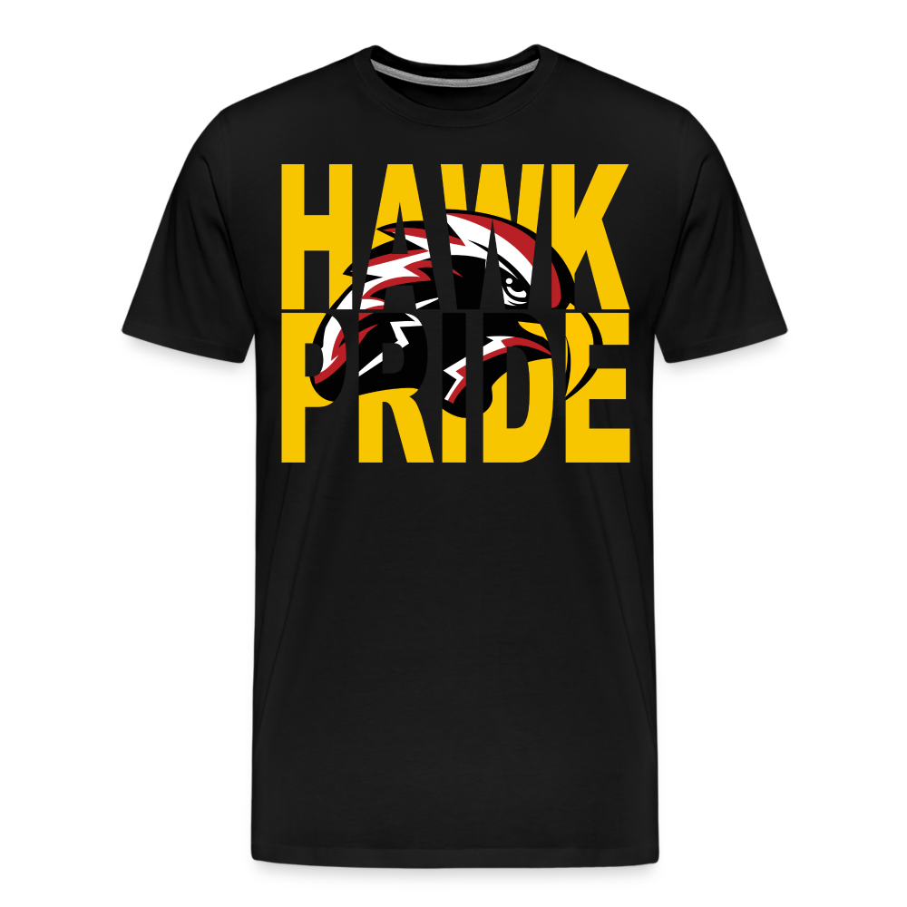 Centennial High School Hawk Pride Knockout T-Shirt - black